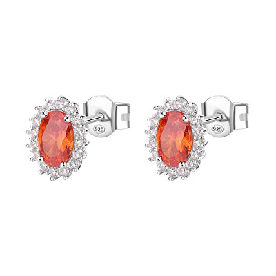 Brosway - Elegantní stříbrné náušnice Fancy Vitamin Orange FVO11