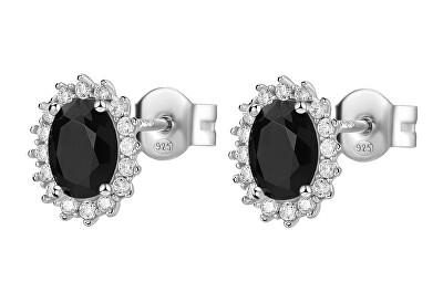Brosway - Elegantní stříbrné náušnice Fancy Mystery Black FMB13