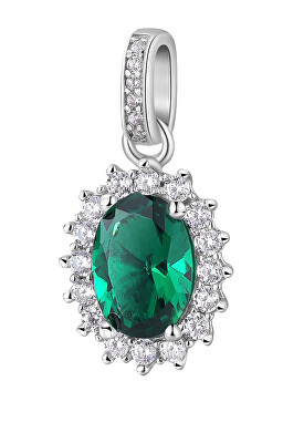 Brosway - Elegantní stříbrný přívěsek Fancy Life Green FLG12