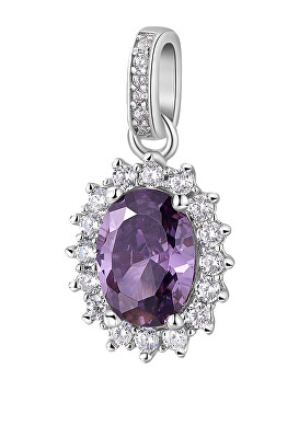 Brosway - Elegantní stříbrný přívěsek Fancy Magic Purple FMP19