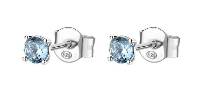Brosway - Krásné stříbrné náušnice Fancy Cloud Light Blue FCL39
