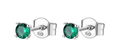 Brosway - Krásné stříbrné náušnice Fancy Life Green FLG37