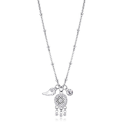 Brosway - Krásný ocelový náhrdelník s přívěsky Chakra BHKN055