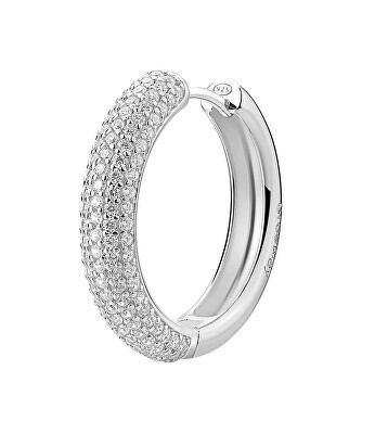 Brosway - Nadčasová single náušnice se zirkony Infinite White Fancy FIW127