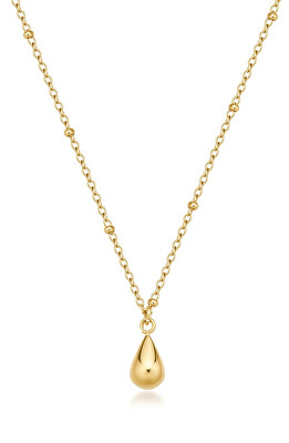 Brosway - Nadčasový pozlacený náhrdelník Tear Drop Perfect BPC10