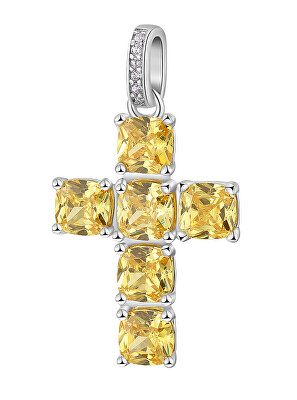 Brosway - Stříbrný přívěsek se zirkony Fancy Energy Yellow FEY03