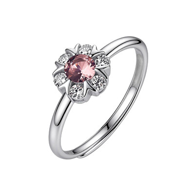 Brosway - Nastavitelný stříbrný prsten Fancy Tender Pink FTP31