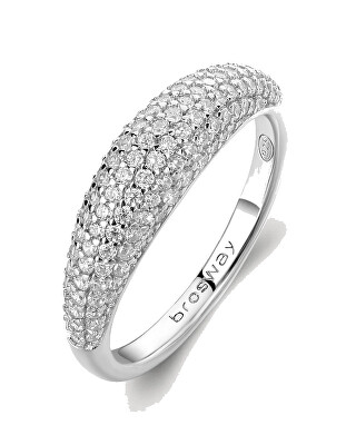Brosway - Originální stříbrný prsten Infinite White Fancy FIW130