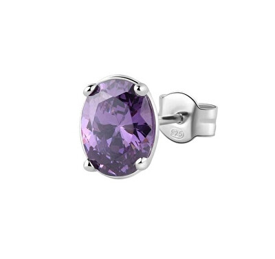 Brosway - Půvabná single náušnice Fancy Magic Purple FMP08