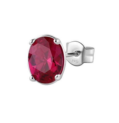Brosway - Půvabná single náušnice Fancy Passion Ruby FPR06