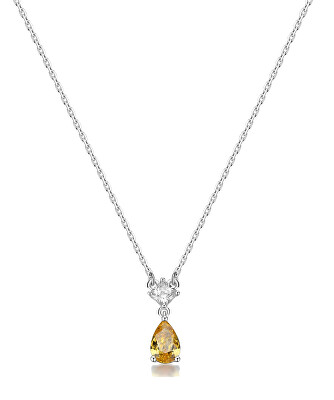 Brosway - Půvabný náhrdelník ze stříbra Energy Yellow Fancy FEY97