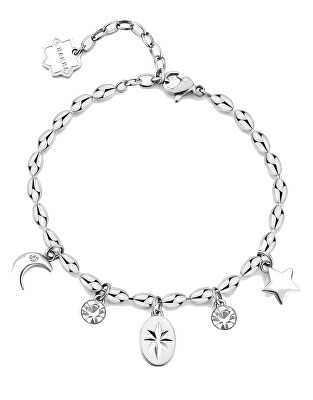 Brosway - Půvabný ocelový náramek s přívěsky Chakra BHKB247