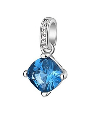 Brosway - Stříbrný přívěsek s modrým zirkonem Fancy Freedom Blue FFB15