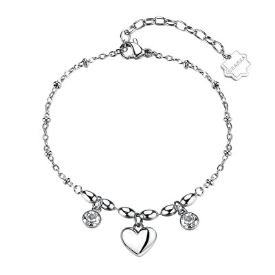 Brosway - Romantický ocelový náramek s přívěsky Chakra BHKB263