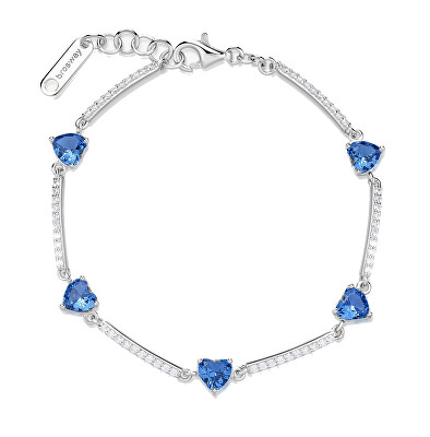 Brosway - Romantický stříbrný náramek Fancy Freedom Blue FFB115
