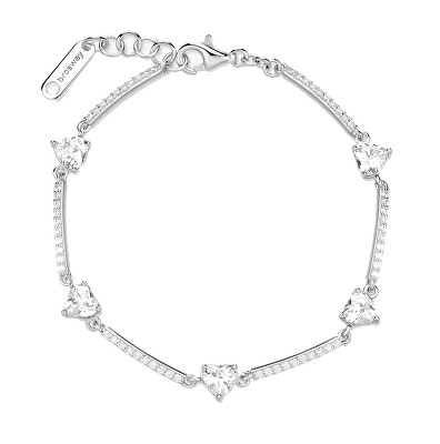 Brosway - Romantický stříbrný náramek Fancy Infinite White FIW121