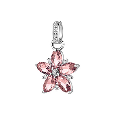 Brosway - Stříbrný květinový přívěsek Fancy Tender Pink FTP34