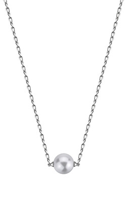 Brosway - Stříbrný náhrdelník s umělou perlou Infinite White Fancy FIW135