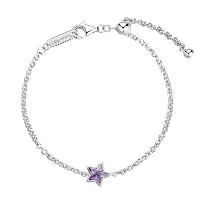 Brosway - Stříbrný náramek Hvězda Fancy Magic Purple FMP109