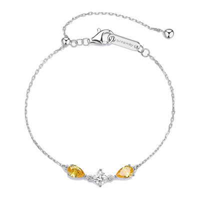 Brosway - Stříbrný náramek s kubickými zirkony Energy Yellow Fancy FEY99