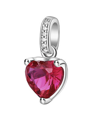 Brosway - Stříbrný přívěsek Srdce Fancy Passion Ruby FPR20