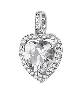 Brosway - Stříbrný srdíčkový přívěsek Fancy Infinite White FIW163