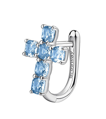 Brosway - Stylová single náušnice Fancy Cloud Light Blue FCL16