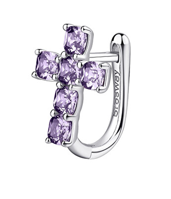 Brosway - Stylová single náušnice Fancy Magic Purple FMP21