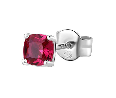 Brosway - Stylová stříbrná single náušnice Fancy Passion Ruby FPR05