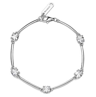 Brosway - Stříbrný náramek s kubickými zirkony Fancy Infinite White FIW05