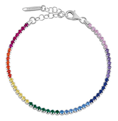 Brosway - Tenisový náramek s barevnými kubickými zirkony Fancy Joyful Rainbow FJR08