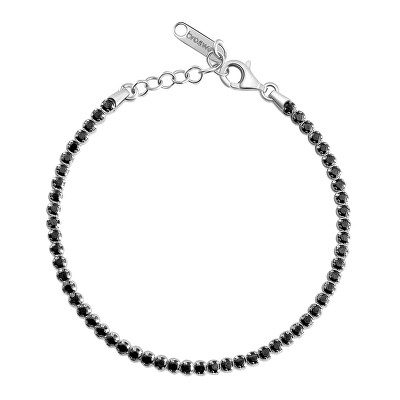 Brosway - Tenisový náramek s kubickými zirkony Fancy Mystery Black FMB110