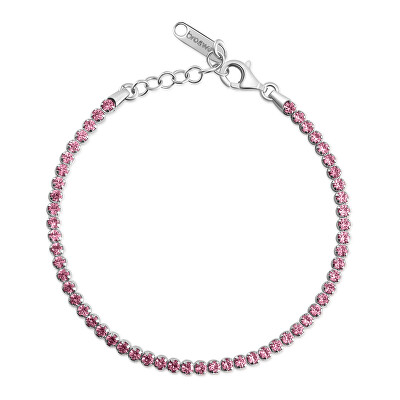 Brosway - Tenisový náramok s kubickými zirkónmi Fancy Tender Pink FTP21