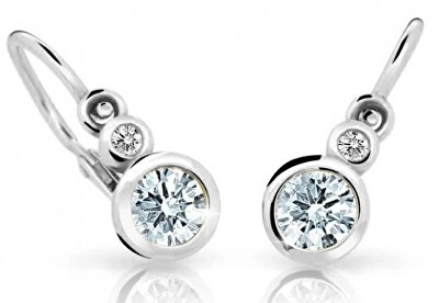 Cutie Diamonds - Dětské náušnice z bílého zlata s brilianty DC1984-10-00-X-2