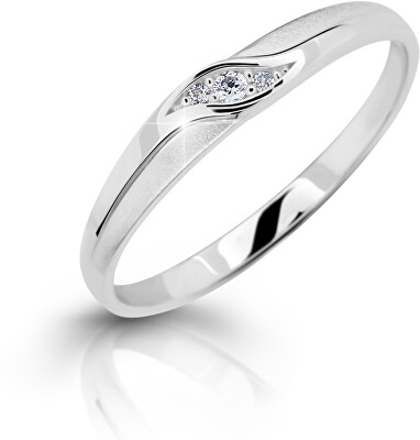 Cutie Diamonds - Elegantní prsten z bílého zlata s brilianty DZ6815-2844-00-X-2