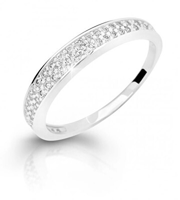 Cutie Diamonds - Krásný prsten z bílého zlata s diamanty DZ6810-2649-10-X-2