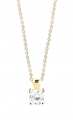Cutie Diamonds - Luxusní přívěsek ze žlutého zlata s diamantem DZ8010-40-00-X-1