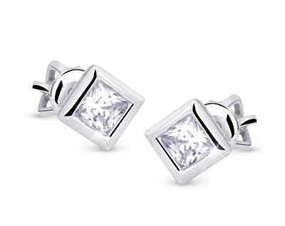 Cutie Diamonds - Minimalistické náušnice ze zlata s diamanty DZ8043-30-00-X-2