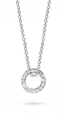 Cutie Diamonds - Minimalistický přívěsek z bílého zlata s diamanty DZ3061-40-00-X-2