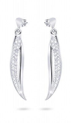 Cutie Diamonds - Nádherné náušnice z bílého zlata s diamanty DZ8046-30-00-X-2