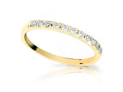 Cutie Diamonds - Prsten ze žlutého zlata s diamanty DZ6484-1670-10-X-1