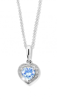 Cutie Jewellery - Blyštivý přívěsek z bílého zlata se zirkony Z6308-1810-40-70-X-2