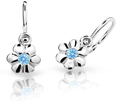 Cutie Jewellery - Dětské náušnice z bílého zlata C1736-10-X-2