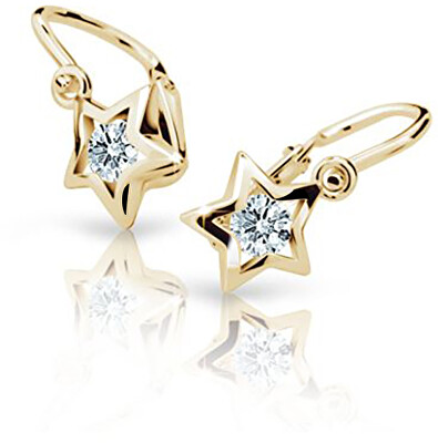 Cutie Jewellery - Zlaté dětské náušnice C1942-10-X-1