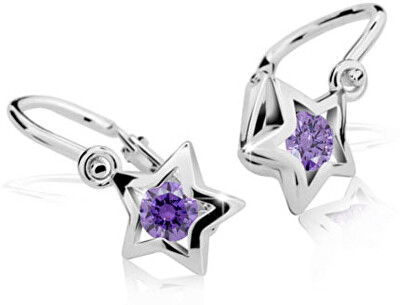Cutie Jewellery - Dětské náušnice z bílého zlata C1942-10-X-2