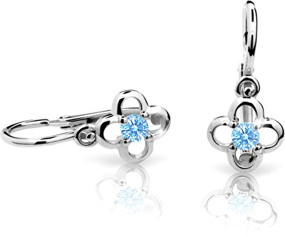 Cutie Jewellery - Dětské náušnice z bílého zlata C1944-10-X-2