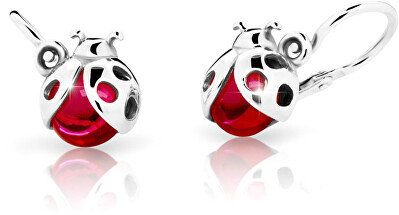 Cutie Jewellery - Dětské náušnice z bílého zlata Berušky C2008-10-40-X-2