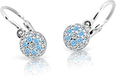 Cutie Jewellery - Dětské náušnice z bílého zlata C2150-10-X-2