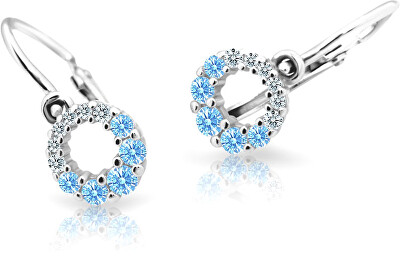 Cutie Jewellery - Dětské náušnice z bílého zlata C2154-10-X-2