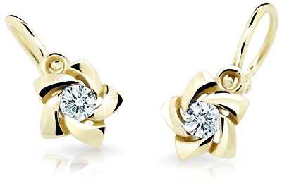 Cutie Jewellery - Zlaté dětské náušnice C2201-10-X-1